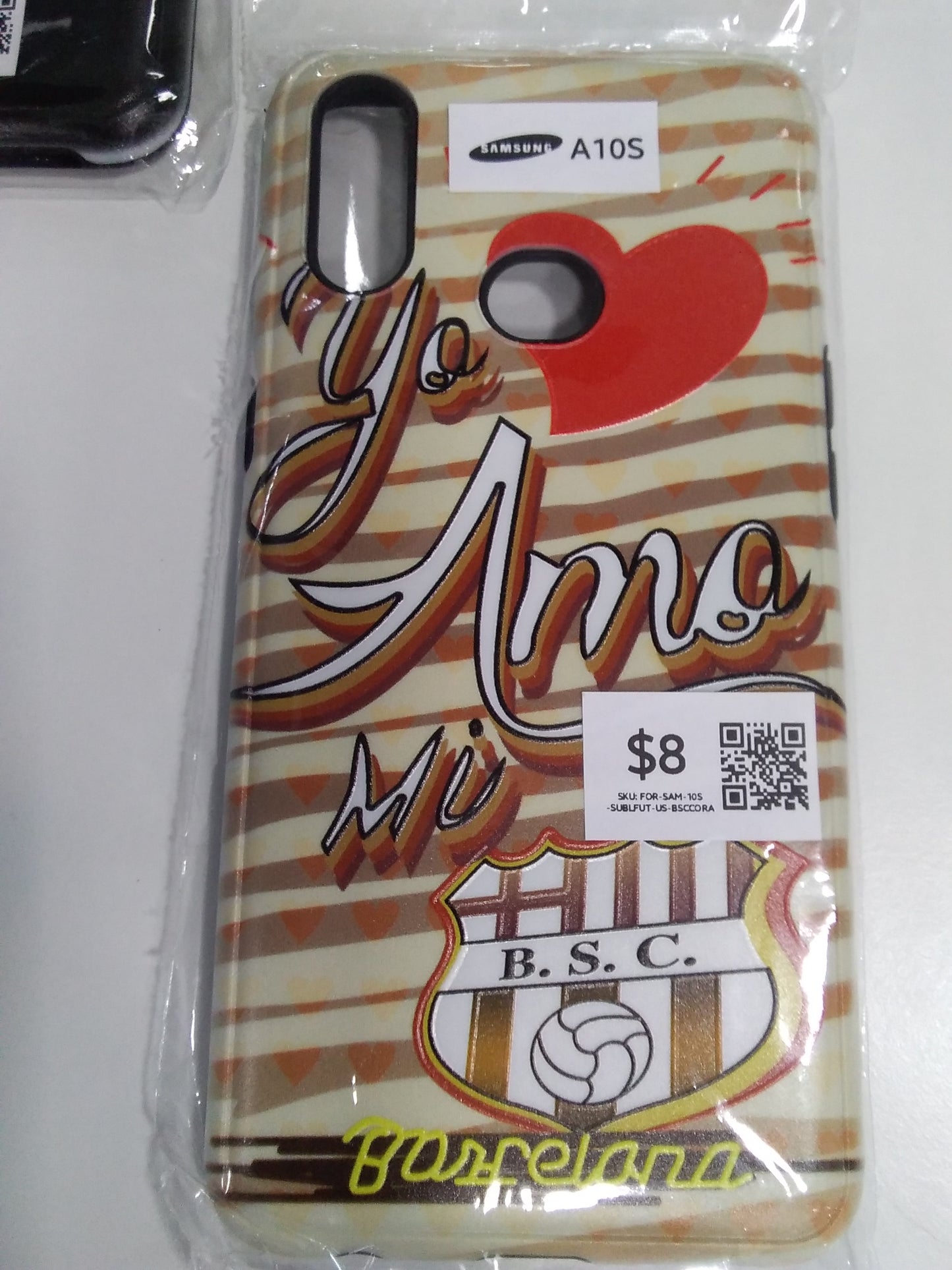 Forros Protectores Sublimados Equipos de Futbol para Samsung A10S