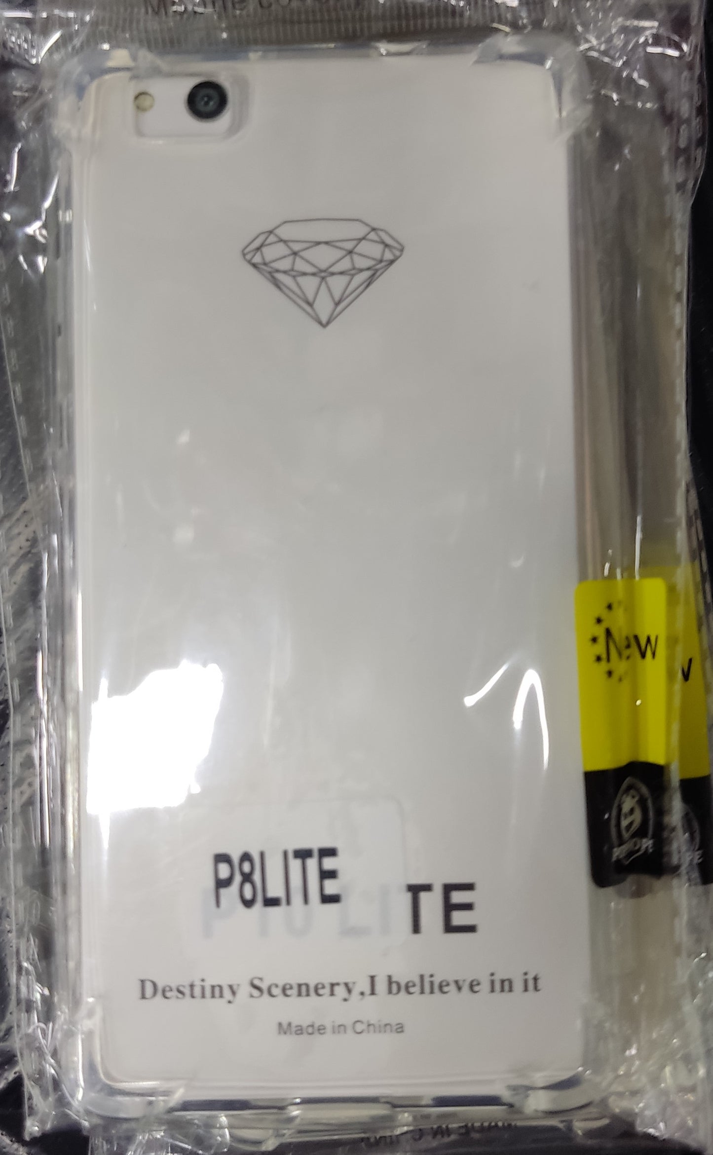 Forro Transparente para Huawei P8 Lite (Forro Protector Anti Golpes)