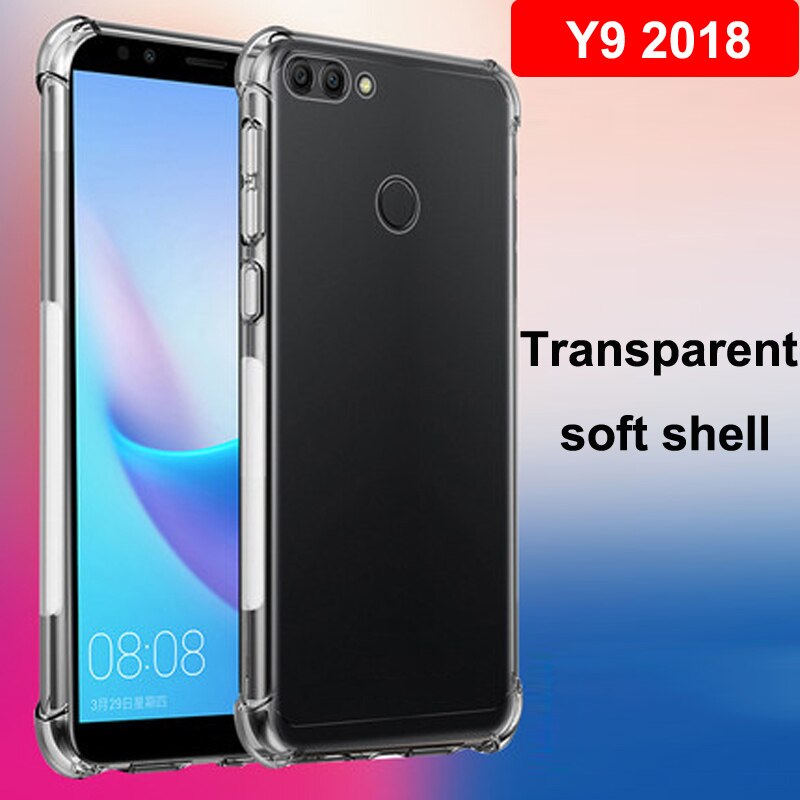 Forro Transparente para Huawei Y9 2018 (Forro Protector Anti Golpes)
