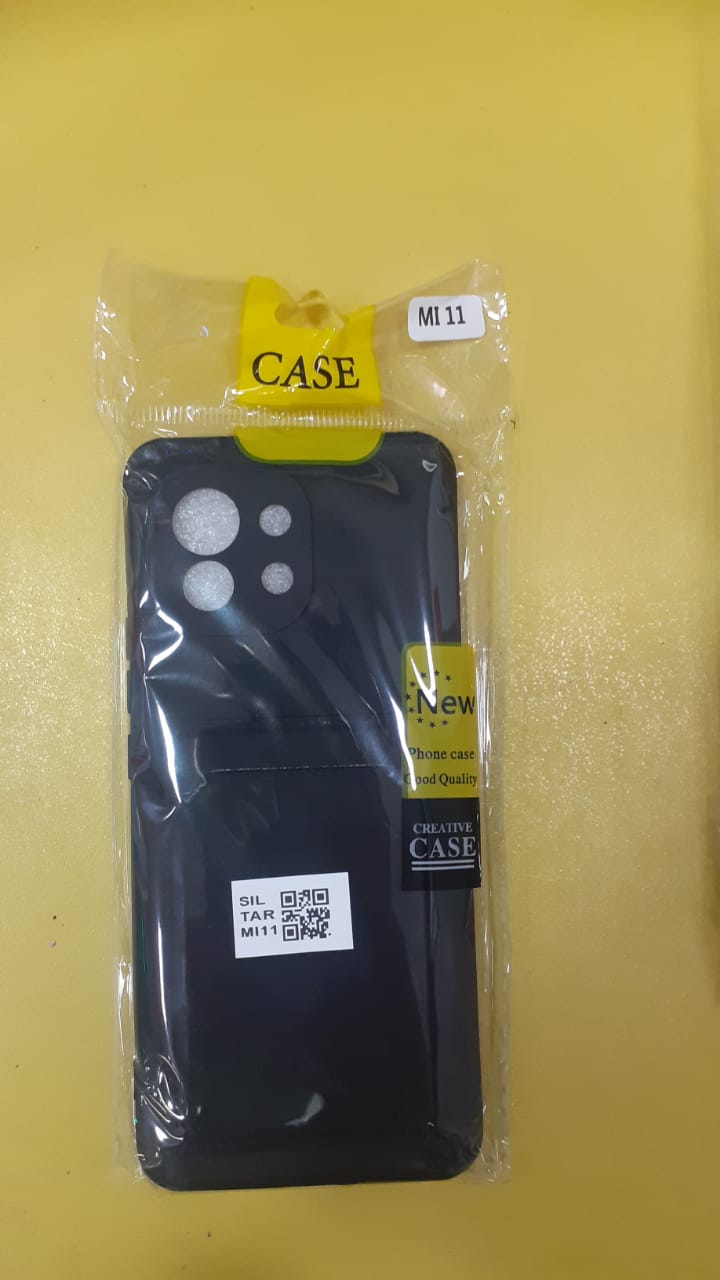 Forro para Xiaomi Mi 11 - Silicona con Tarjetero
