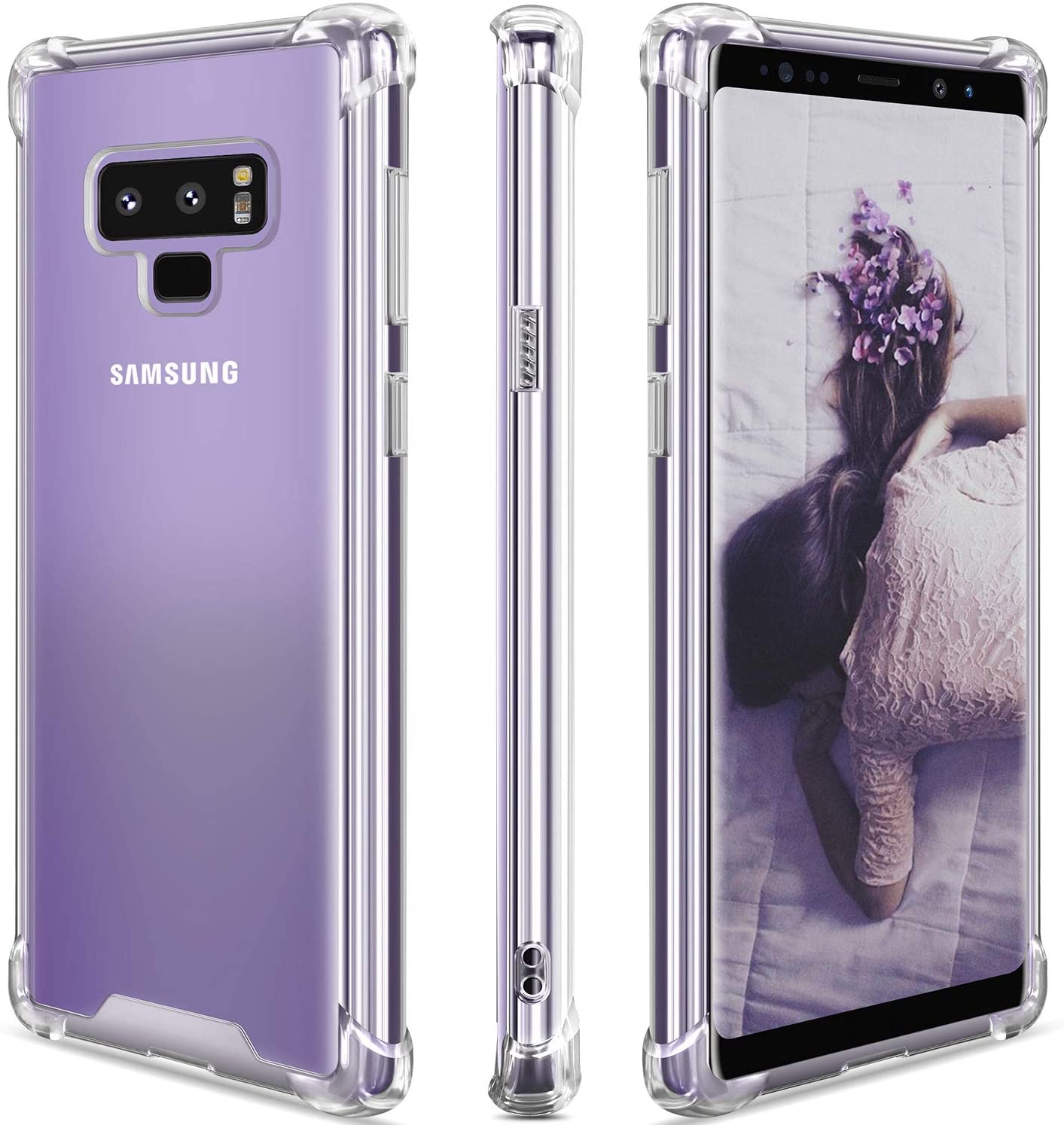 Forro Transparente para Samsung Galaxy Note 9 (Forro Protector Anti Golpes)