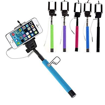 Monopod Sencillo con Entrada de Audio - Selfie Stick