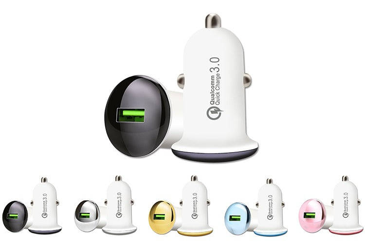 Cargador Vehicular - Qualcomm 3.0 Carga Rapida