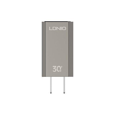 Cargador LDNIO A2527C 1 USB PD 30W Y 1 QC 3.0 Carga Rapida