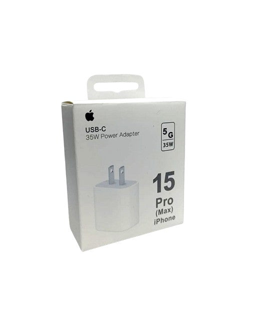 Cargador 35W USB-C Apple iPhone 15 Pro Max