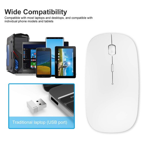 Mouse Inalambrico Office Comfort 2.4Ghz