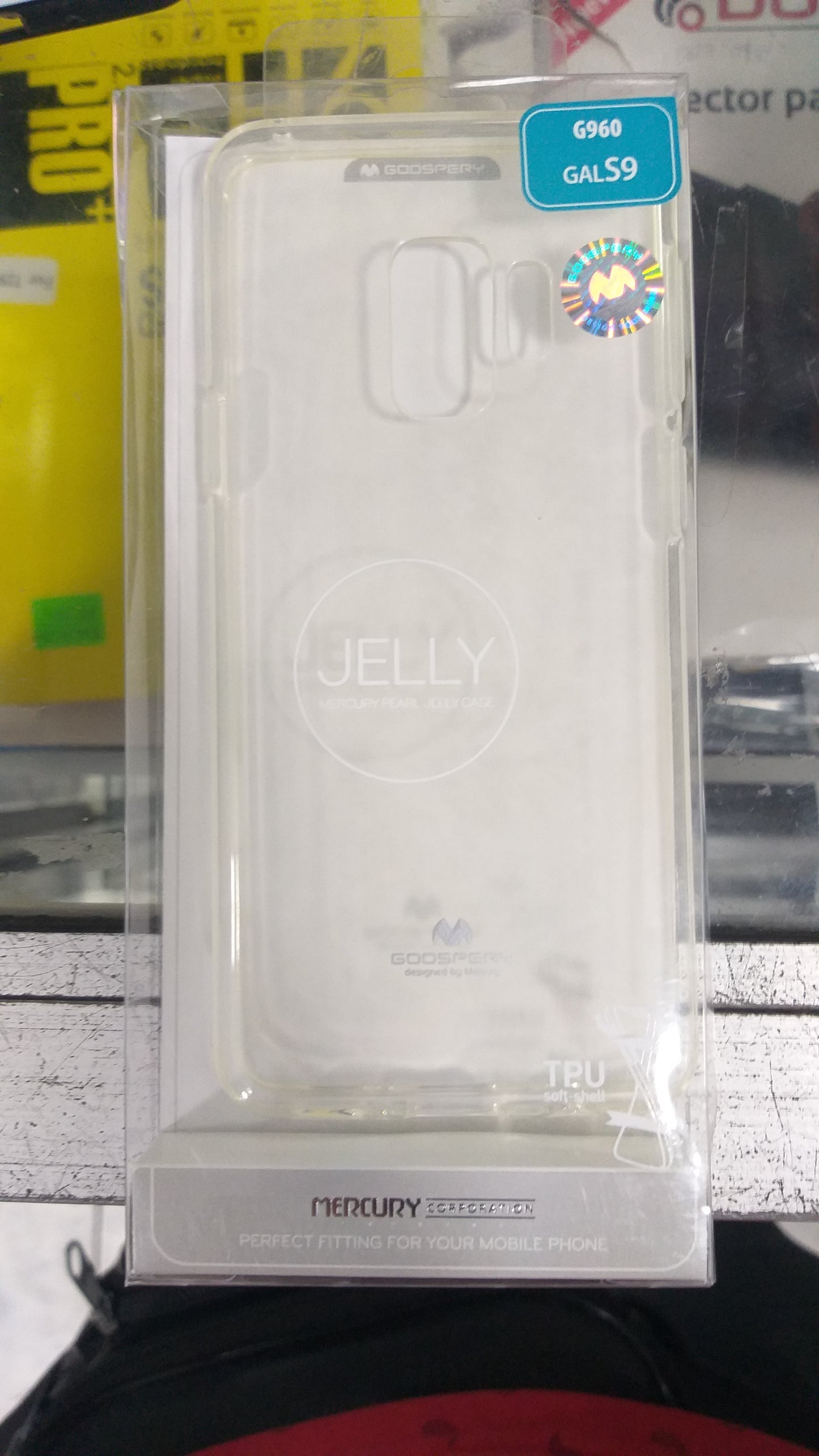 Forro TPU Transparente para Samsung Galaxy S9 - Goospery Mercury