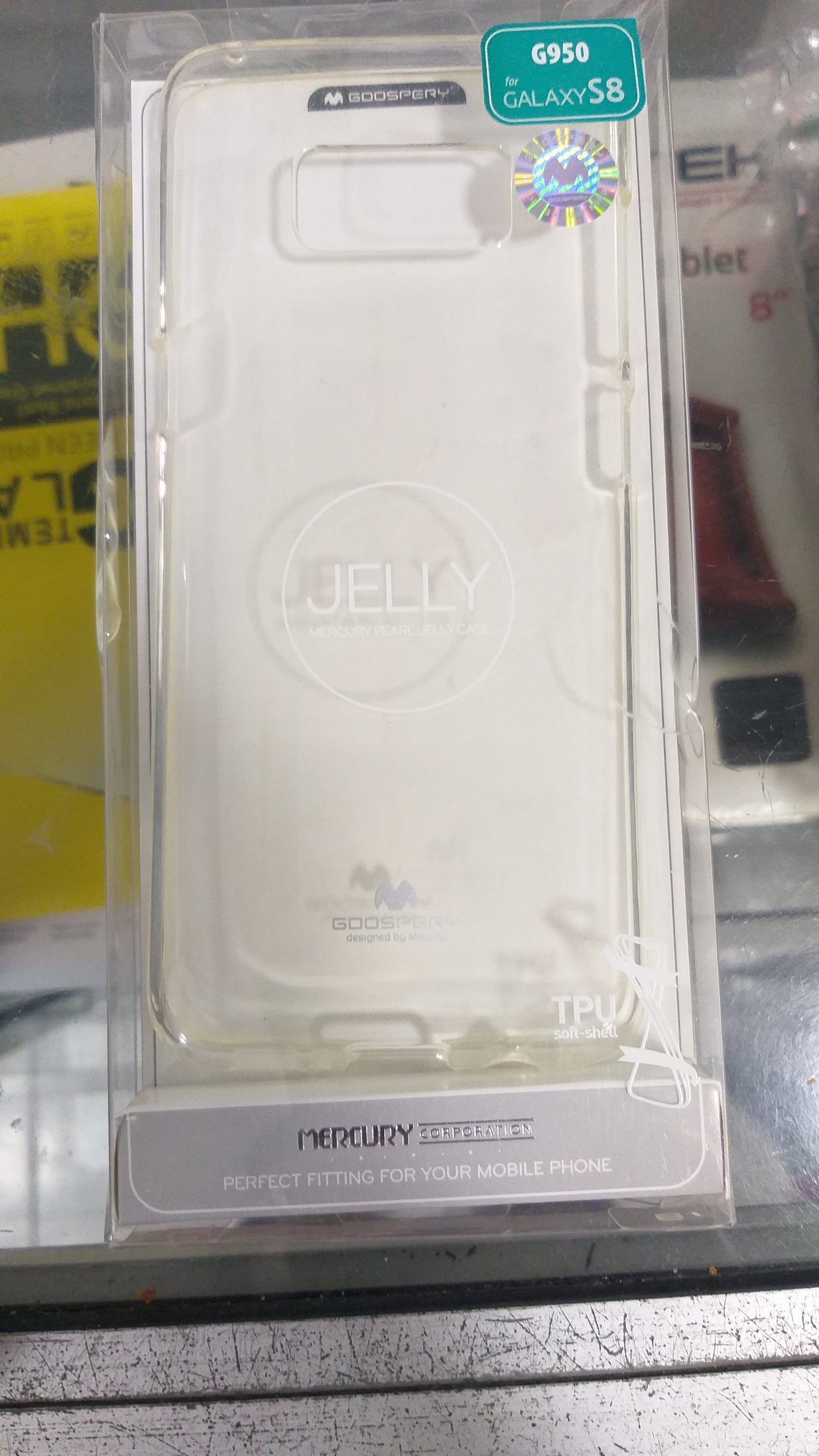 Forro TPU Transparente para Samsung Galaxy S8 - Goospery Mercury