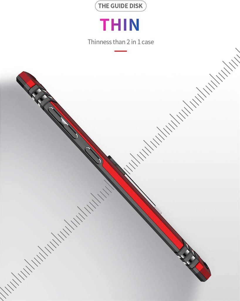 Forro Protector Samsung A20S - Diseño Armadura Anti-Golpes Anillo/Iman