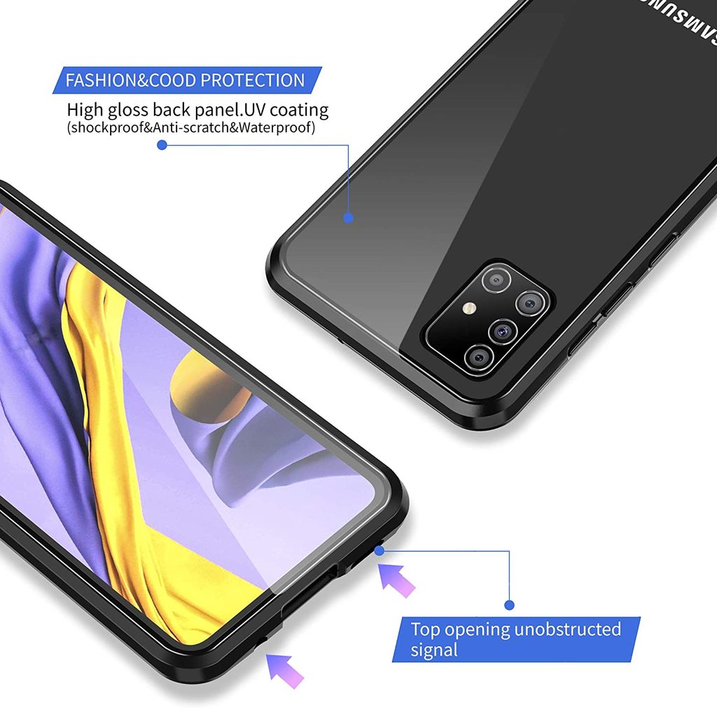 Forro Protector Magnetico para Samsung A51