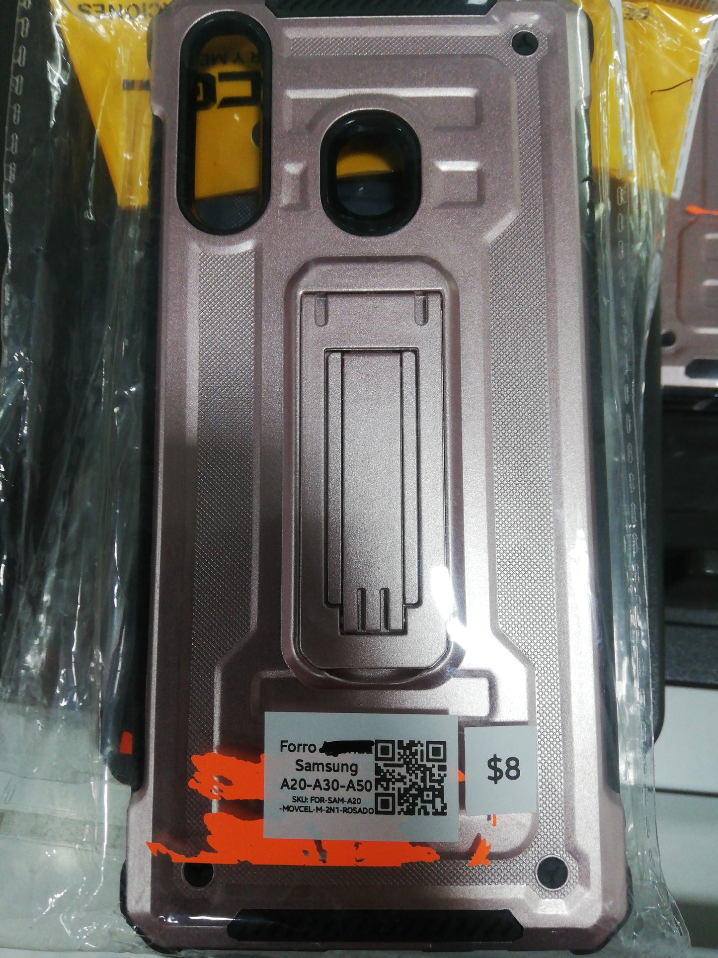Forro Protector Samsung A20 - A30 - Movil-Cel Antigolpes 2 en 1