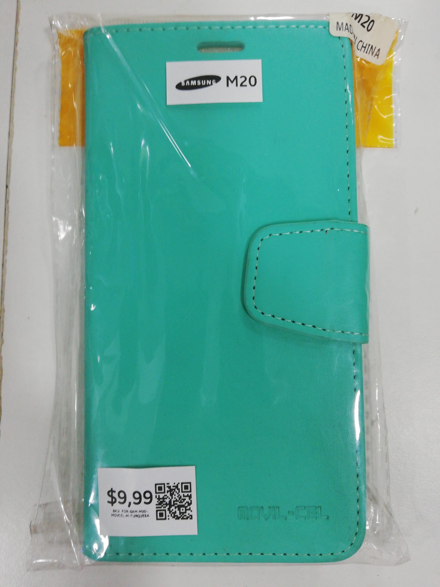 Forro Agenda Samsung M20 Movil-Cel