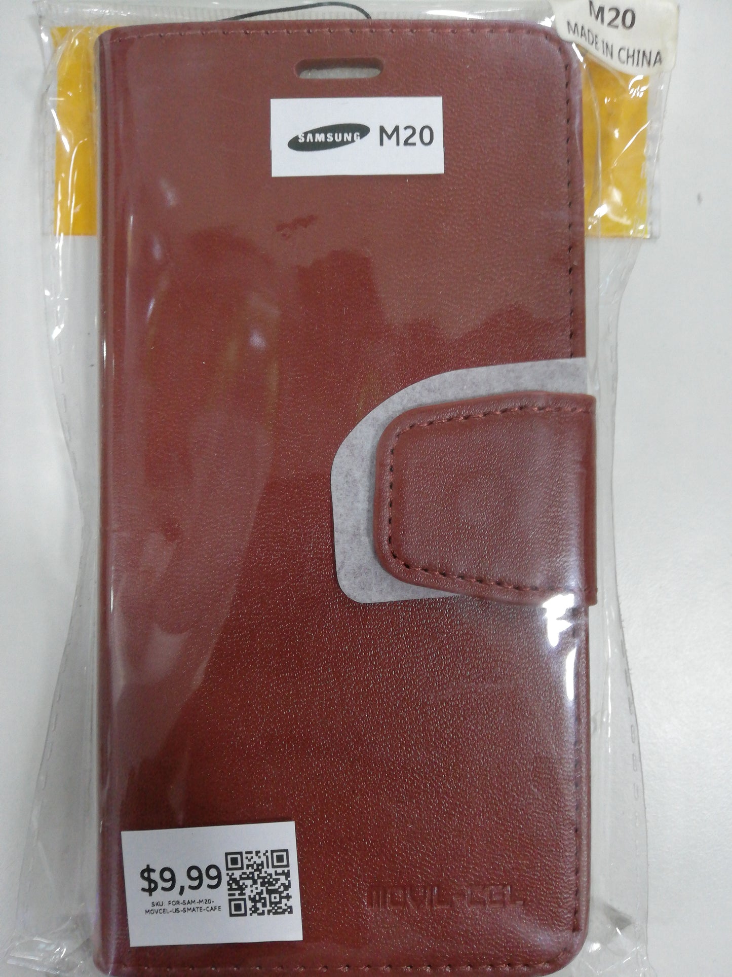 Forro Agenda Samsung M20 Movil-Cel