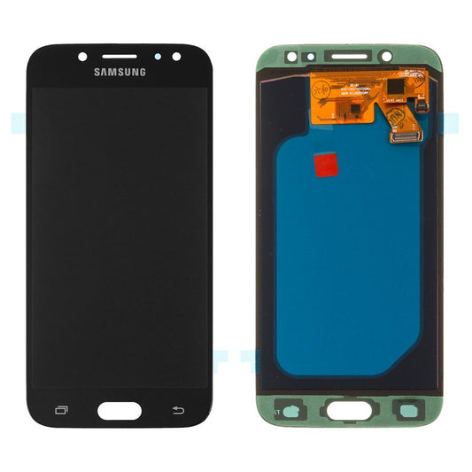 Pantalla LCD compatible con Samsung J730 Galaxy J7 (2017), negro, con cristal táctil