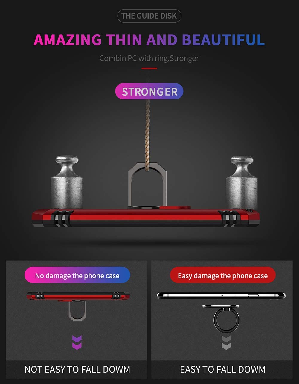 Forro Protector para Samsung Note 20 - Diseño Armadura, Anillo/Iman