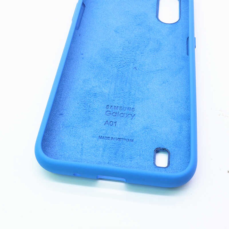 Silicone Cover Original Samsung Galaxy A01- Silky Touch