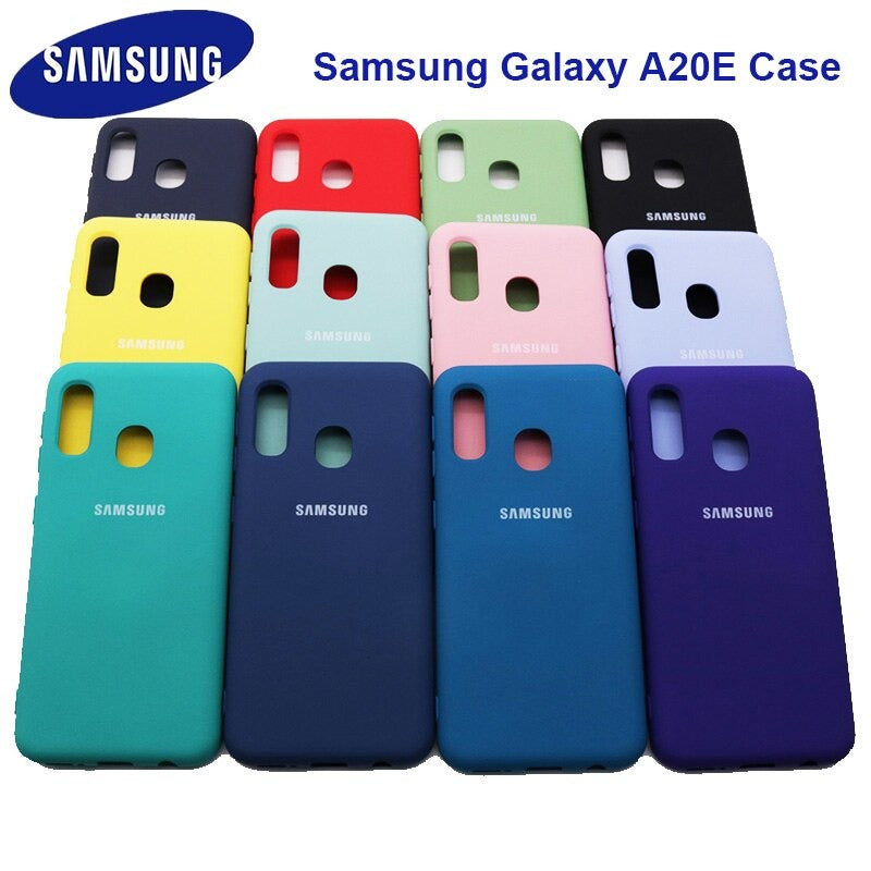 Silicone Cover Original Samsung Galaxy A20S - Silky Touch