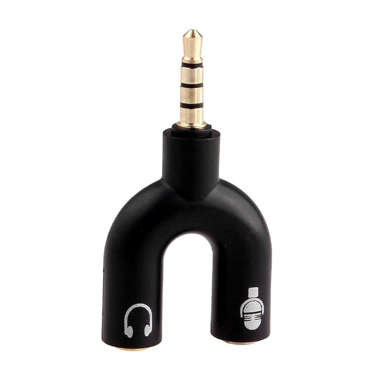 Adaptador - Divisor 3.5mm  Auricular Microfono Splitter En Y