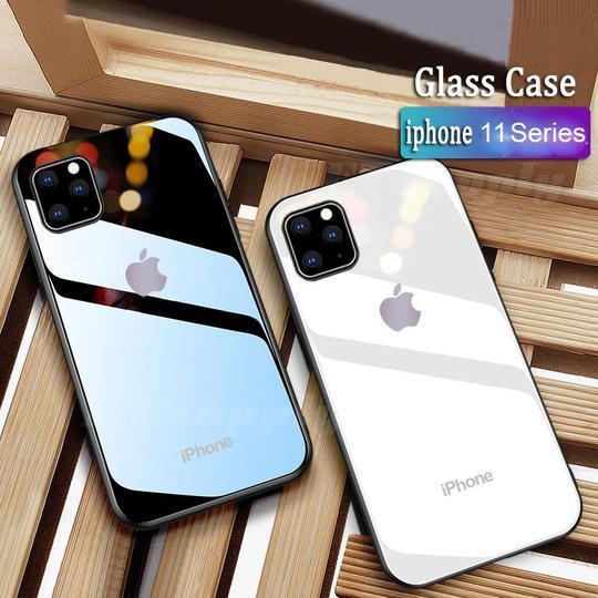 Forro Protector iPhone 11 Electro Vidrio - Luxury Glass Case