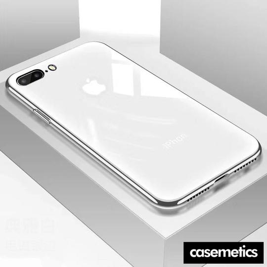 Forro Protector iPhone 11 Electro Vidrio - Luxury Glass Case