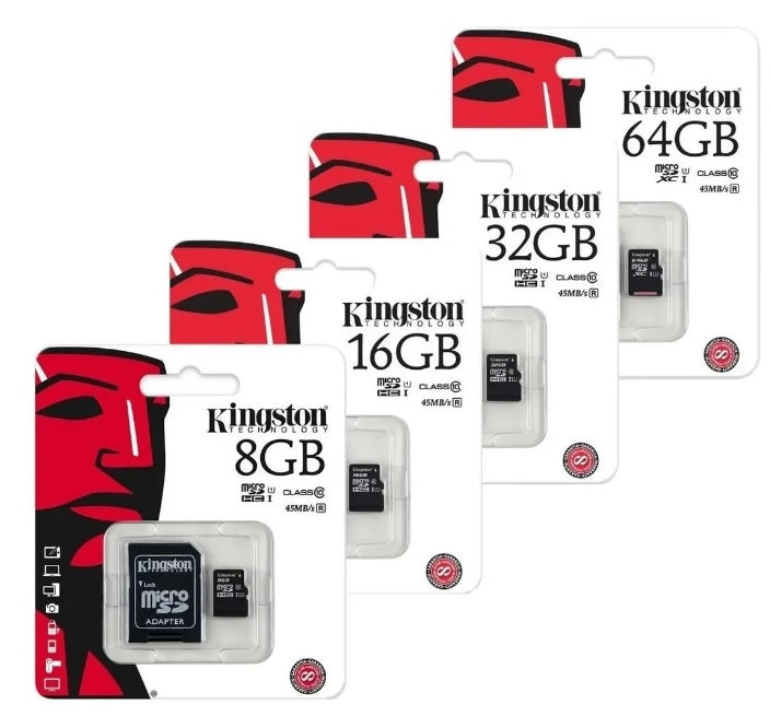 Tarjeta de Memoria Kingston Clase 10 Micro SD / Micro SD Card