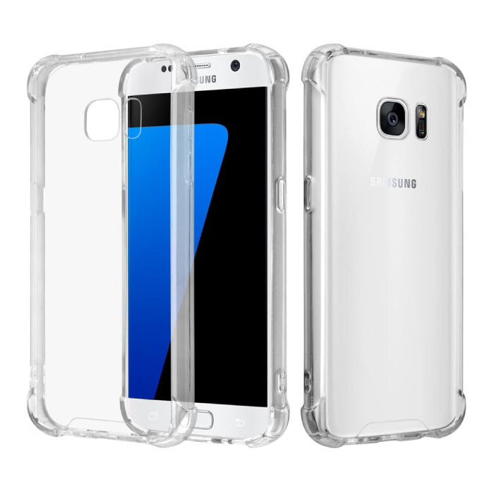 Forro Transparente para Samsung S6 Edge (Forro Protector Anti Golpes)