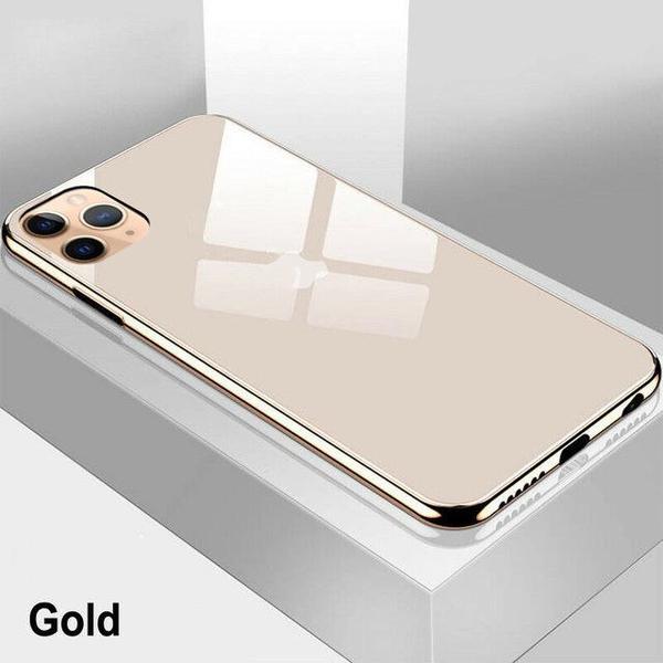 Forro Protector iPhone 12 Pro Electro Vidrio - Luxury Glass Case